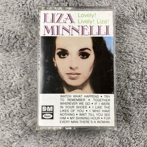 Liza Minnelli Lovely Lively Liza Cassette Tape